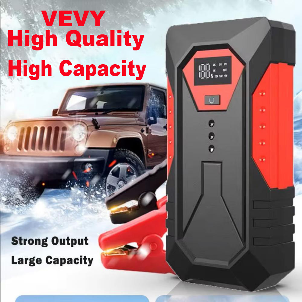 Power Banks - Draagbare startbooster voor auto's, 12V noodstroomvoorziening