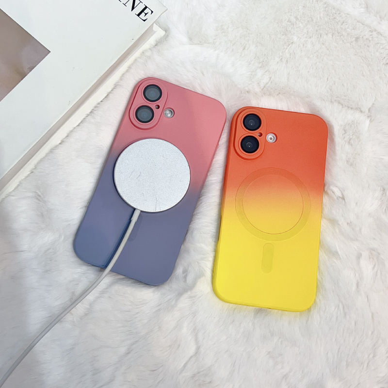 Liquid Silicone Magnetic Phone Case - Luxe, magnetische telefoonhoes van vloeibaar siliconen
