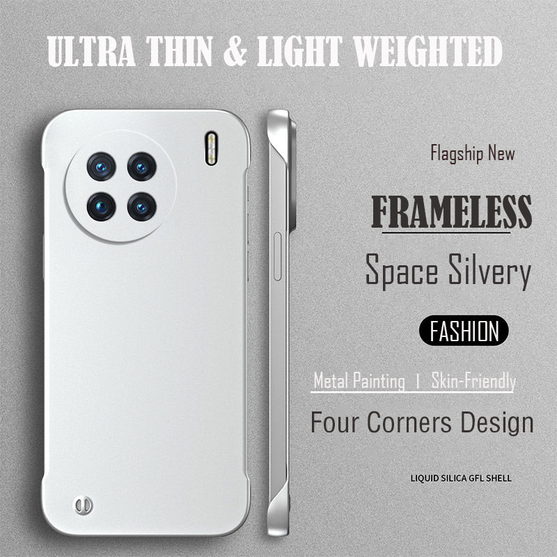 Ultra Thin Frameless Phone Cover - Metalen Oppervlak Schilderen Ultra Dunne Frameloze