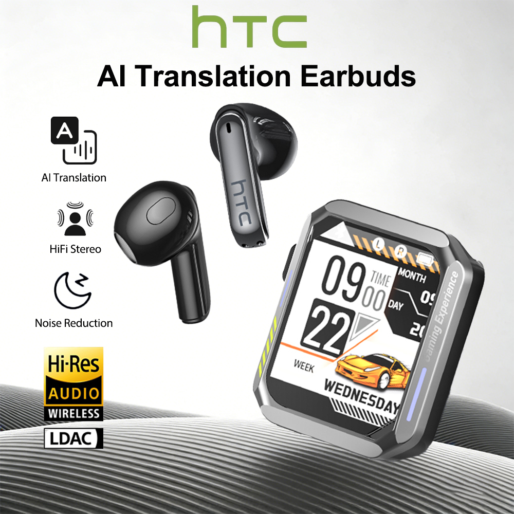 Earphones - HTC Gaming Bluetooth-hoofdtelefoon met microfoon, real-time