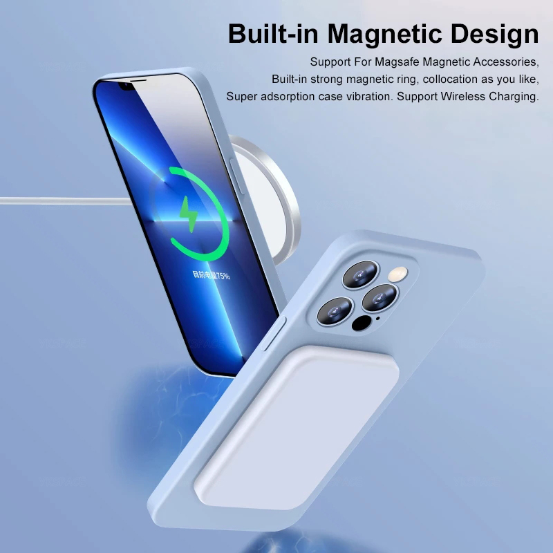 Magnetische Vloeibare Silicone - Liquid Silicone Magnetic Phone Case recensie en prijs