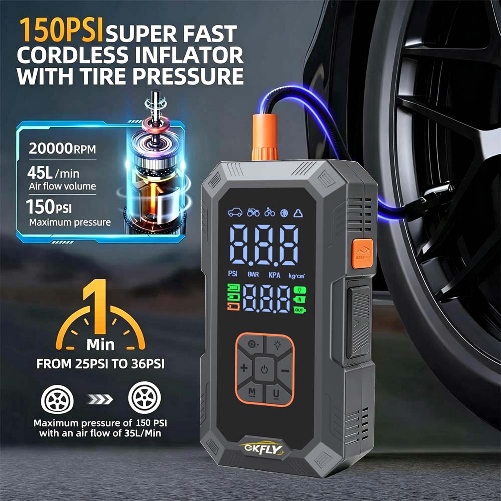 4-in-1 auto-starthulp 8000A pi - Power Banks recensie en prijs