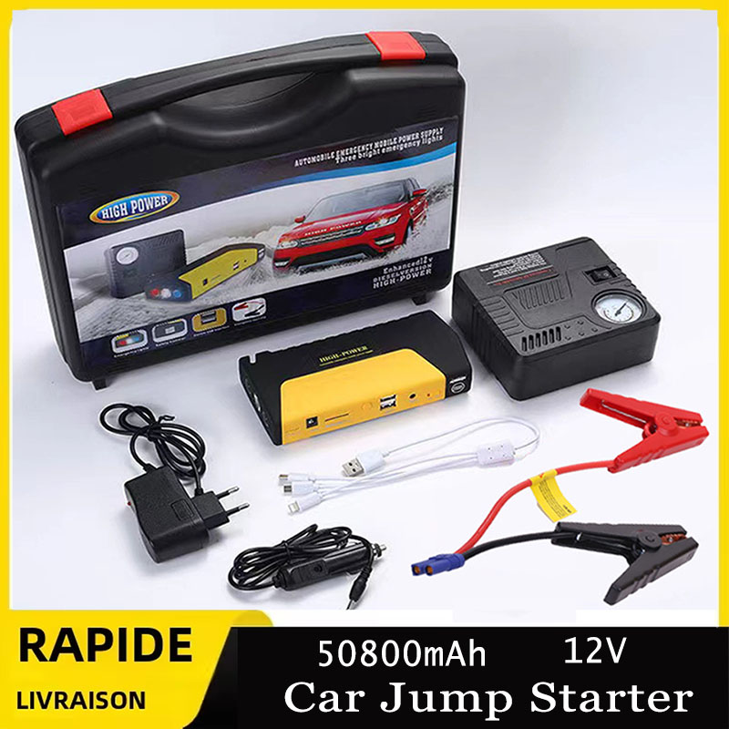 Draagbare 12V auto-starthulp,  - Power Banks recensie en prijs