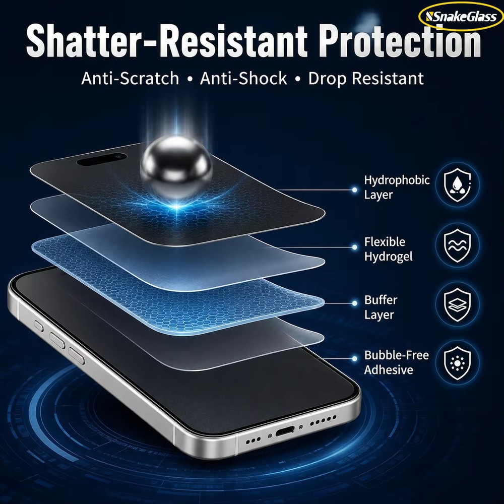 3 stuks Matte Privacy Hydrogel - Matte Anti Glare Screen Protector recensie en prijs