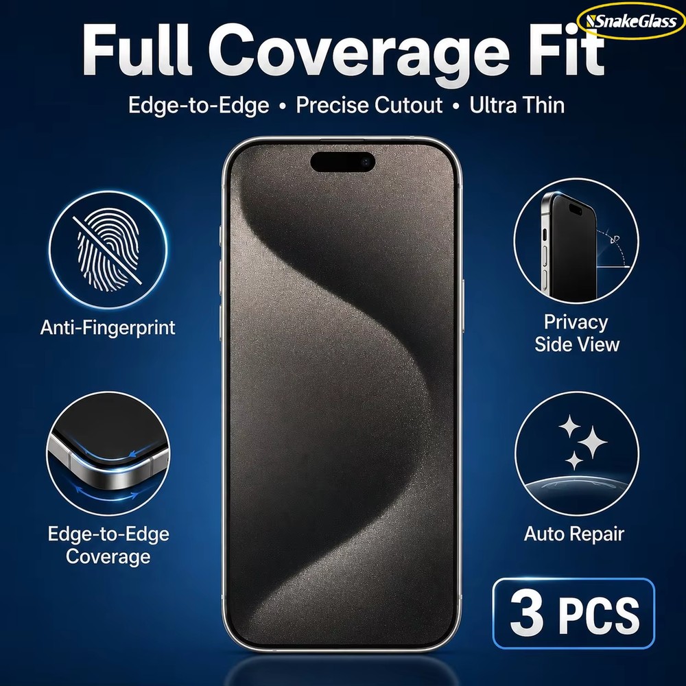 3 stuks Matte Privacy Hydrogel - Matte Anti Glare Screen Protector recensie en prijs