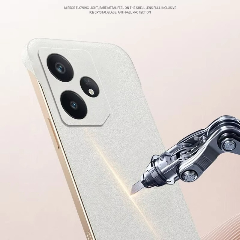 Zandsteenkleurige, randloze be - Ultra Thin Frameless Phone Cover recensie en prijs