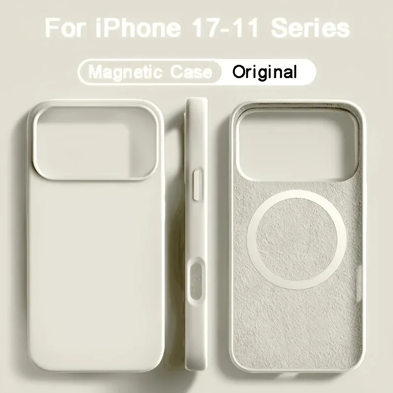 Modieuze magnetische vloeibare - Liquid Silicone Magnetic Phone Case recensie en prijs