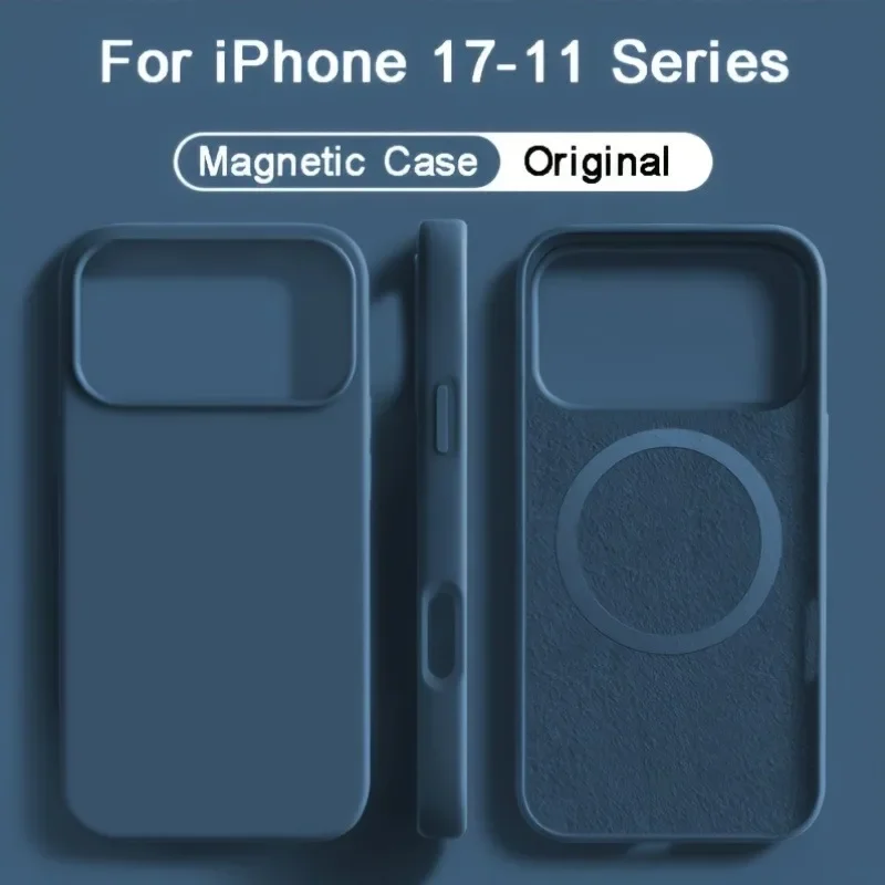 Modieuze magnetische vloeibare - Liquid Silicone Magnetic Phone Case recensie en prijs