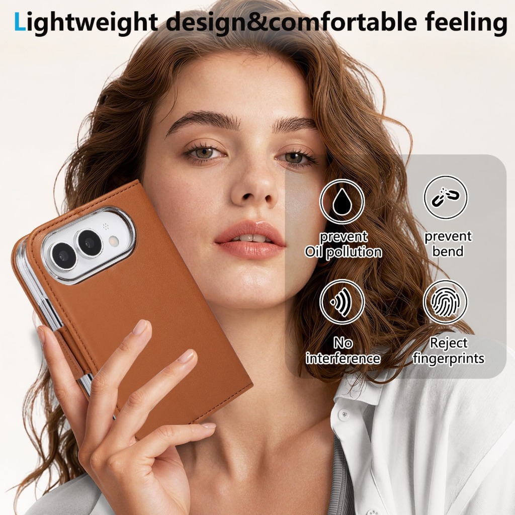 RFID-beschermende kaarthouder, - Leather Wallet Card Holder Phone Cover recensie en prijs