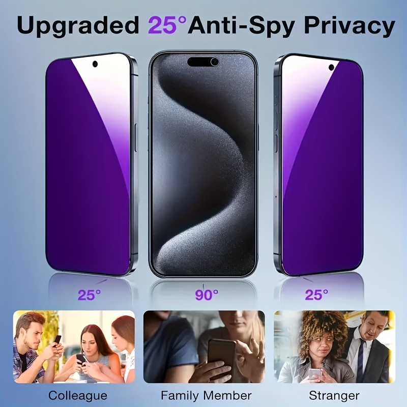 2 stuks privacy-schermbescherm - Matte Anti Glare Screen Protector recensie en prijs
