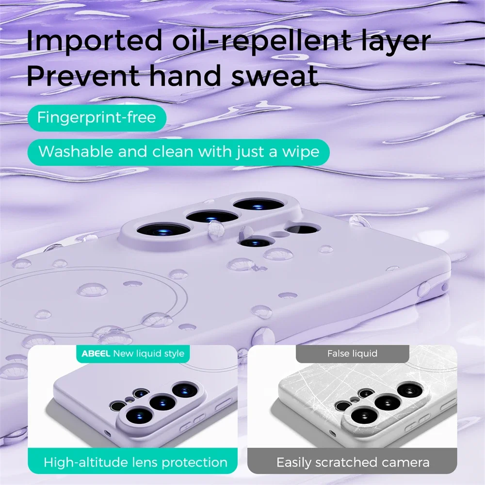 Hoge kwaliteit originele silic - Liquid Silicone Magnetic Phone Case recensie en prijs