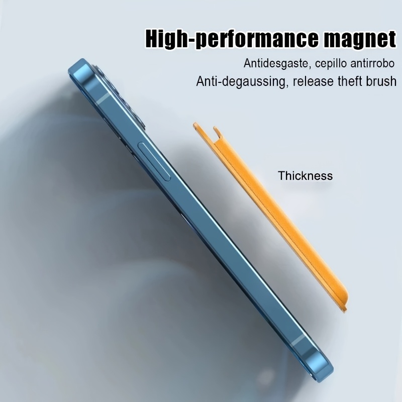 Luxe PU magnetische kaarthoude - Leather Wallet Card Holder Phone Cover recensie en prijs