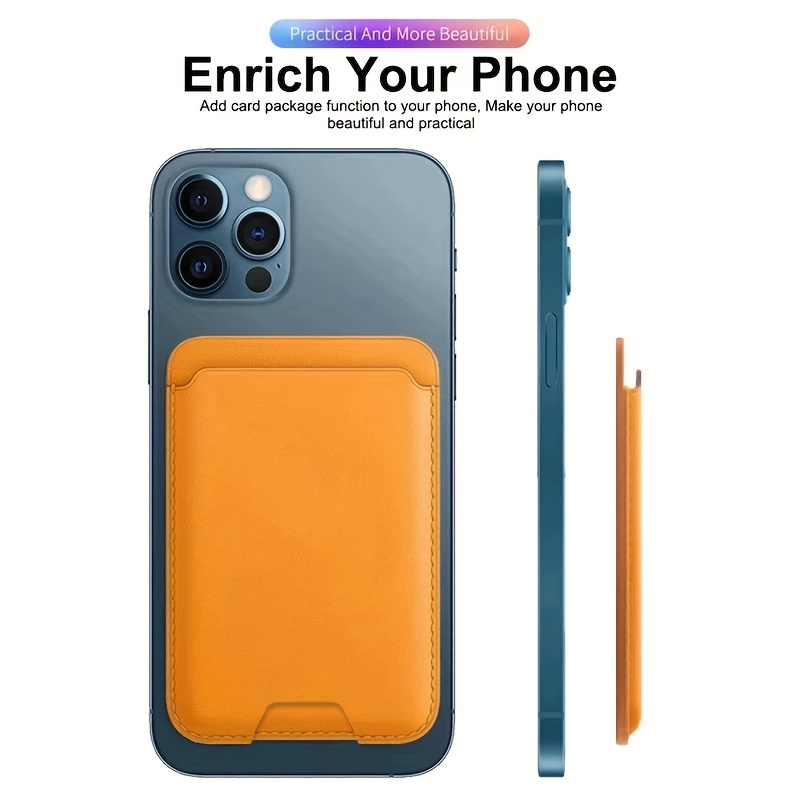 Luxe PU magnetische kaarthoude - Leather Wallet Card Holder Phone Cover recensie en prijs